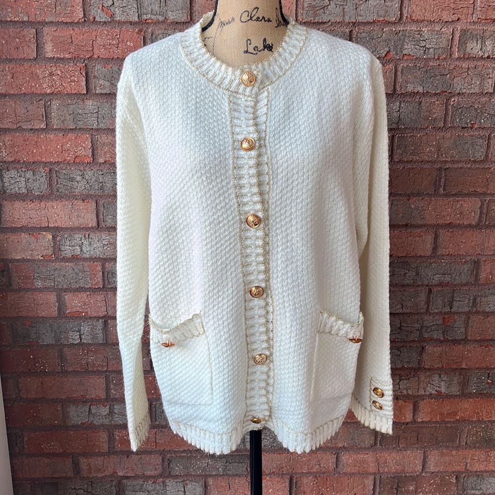 POL Wool Mohair Blend Vintage Cardigan Sweater - Picture 10 of 16